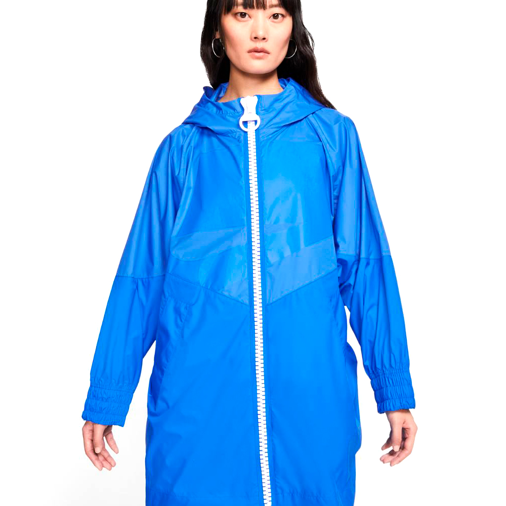 Jacheta Nike W NSW NNSW SP WR FZ JKT OVERSI 1SIZE Albastru deschis Femei photo 3
